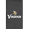 Dreamseat Silver Sofa with Minnesota Vikings Secondary Logo XZ7759001SOCDBK-PSNFL20096 - alternate 4